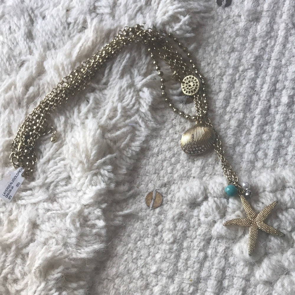 Multi layered necklace